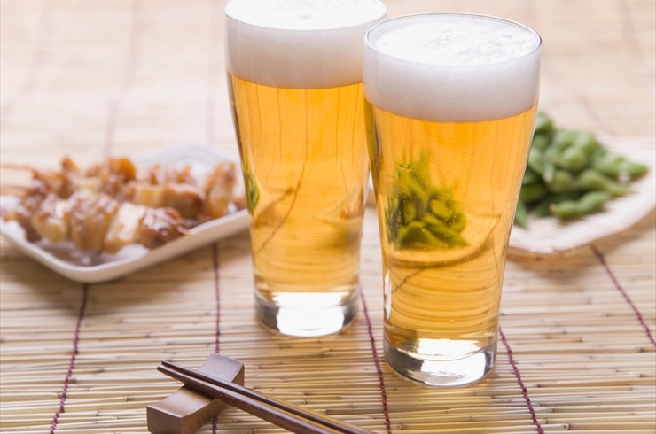 ビールとつまみ